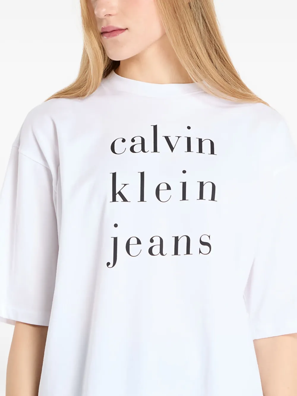 Calvin Klein Jeans Est.1978 Logo-print T-shirt In White