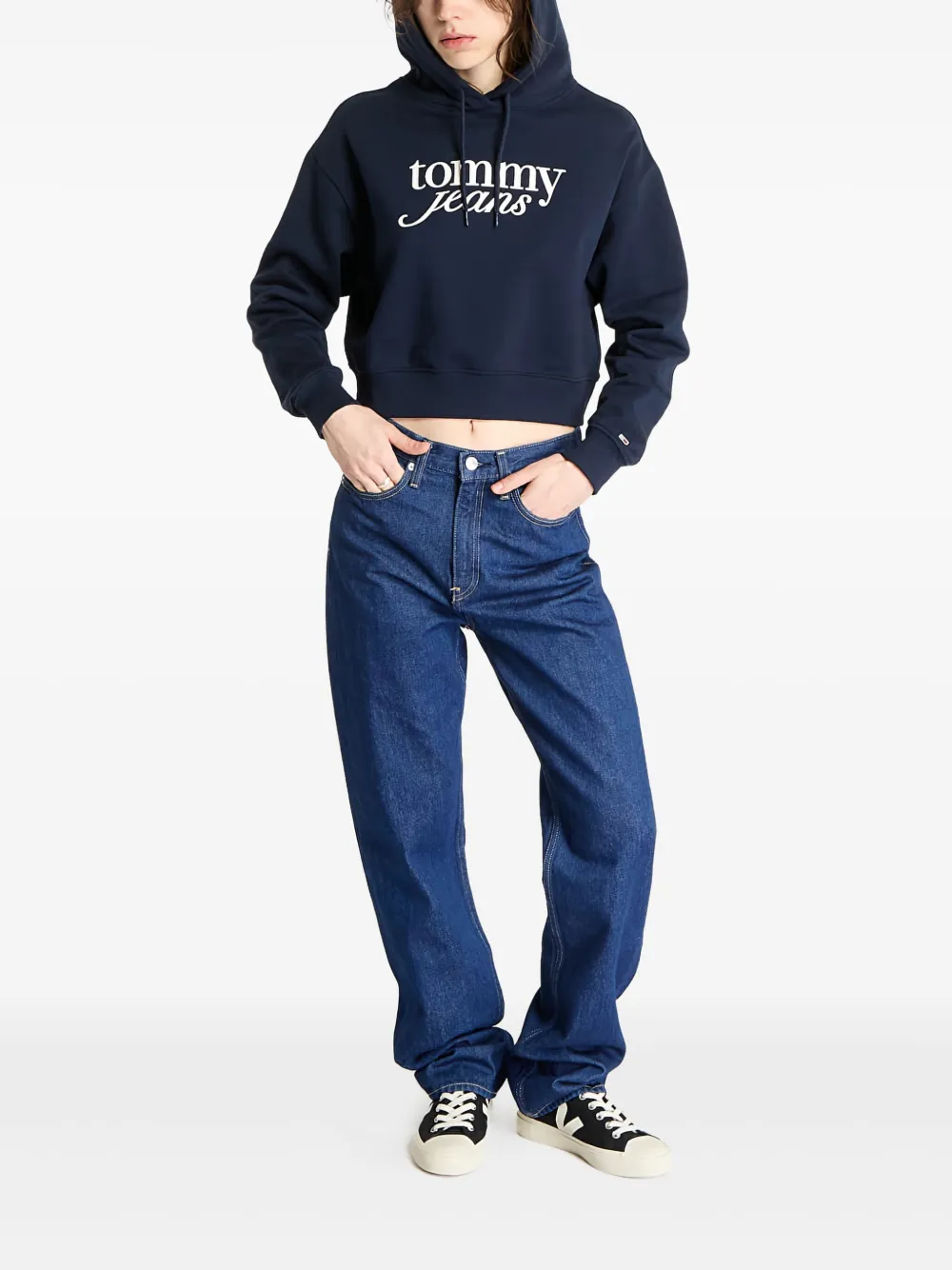 Tommy Hilfiger cropped hoodie | Hoodies | Image 2