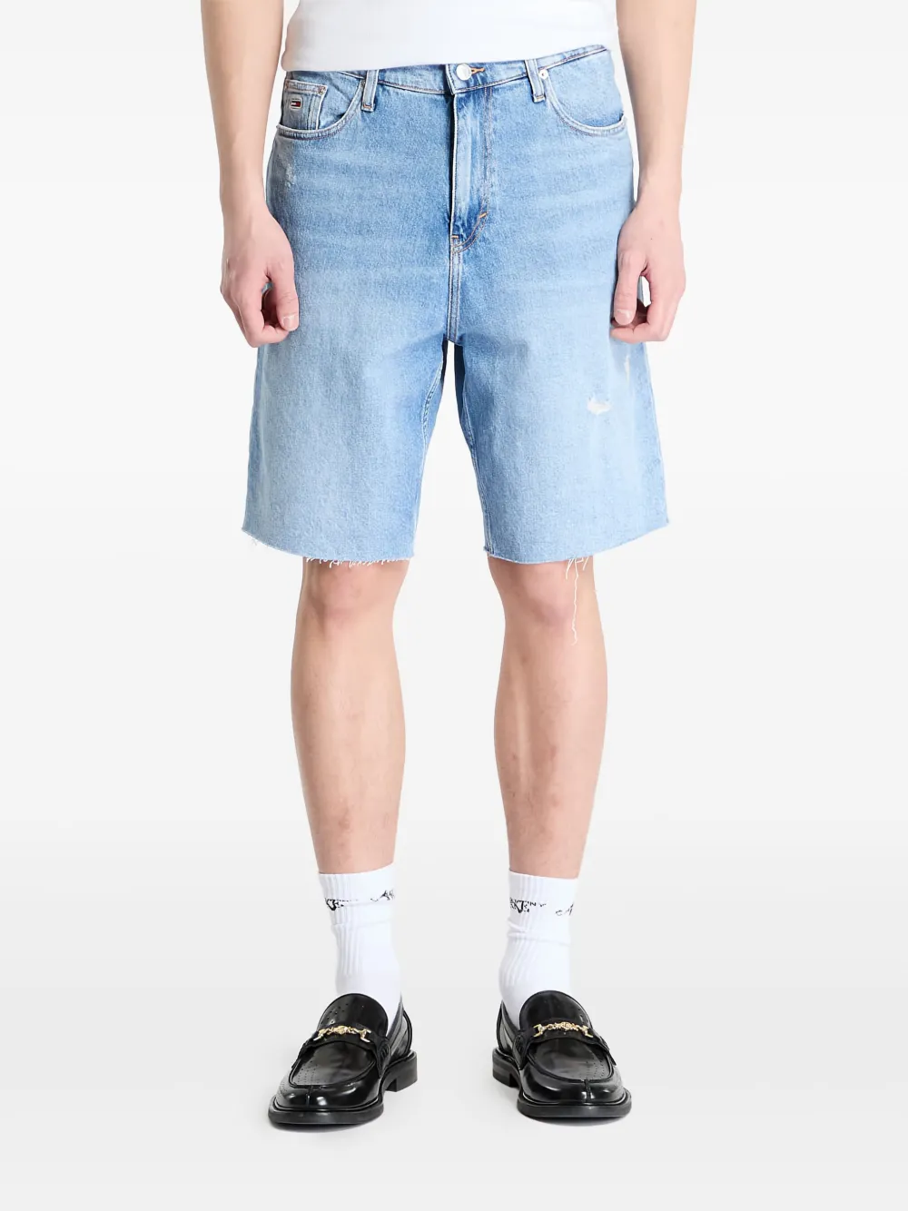Tommy Jeans Isaac denim shorts | Blue | Image 1