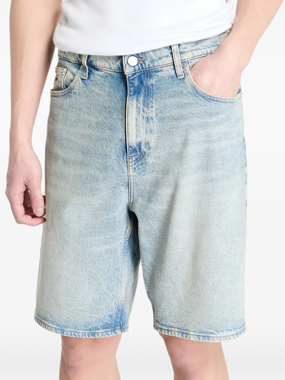 Tommy Jeans Isaac denim shorts | Blue | Image 1