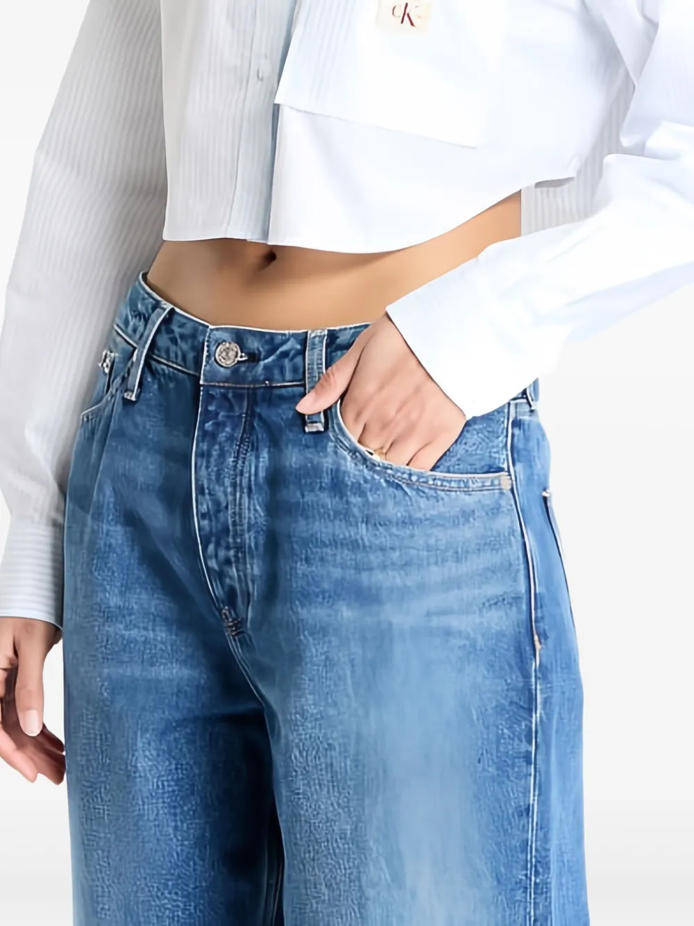 Calvin Klein Jeans 90s jeans Blauw
