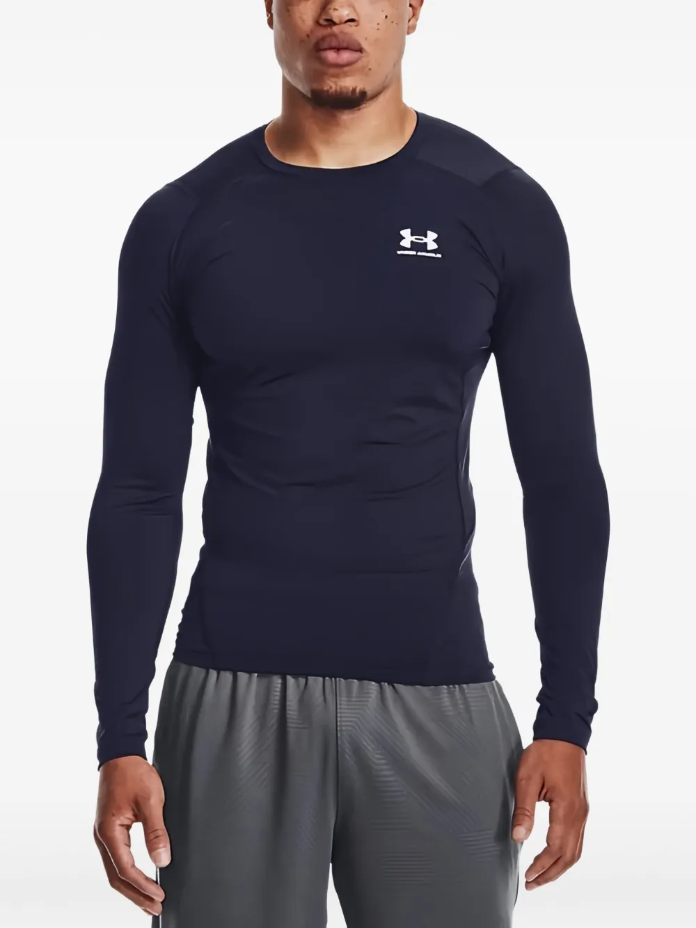 Under Armour T-Shirt mit Logo-Print - Blau