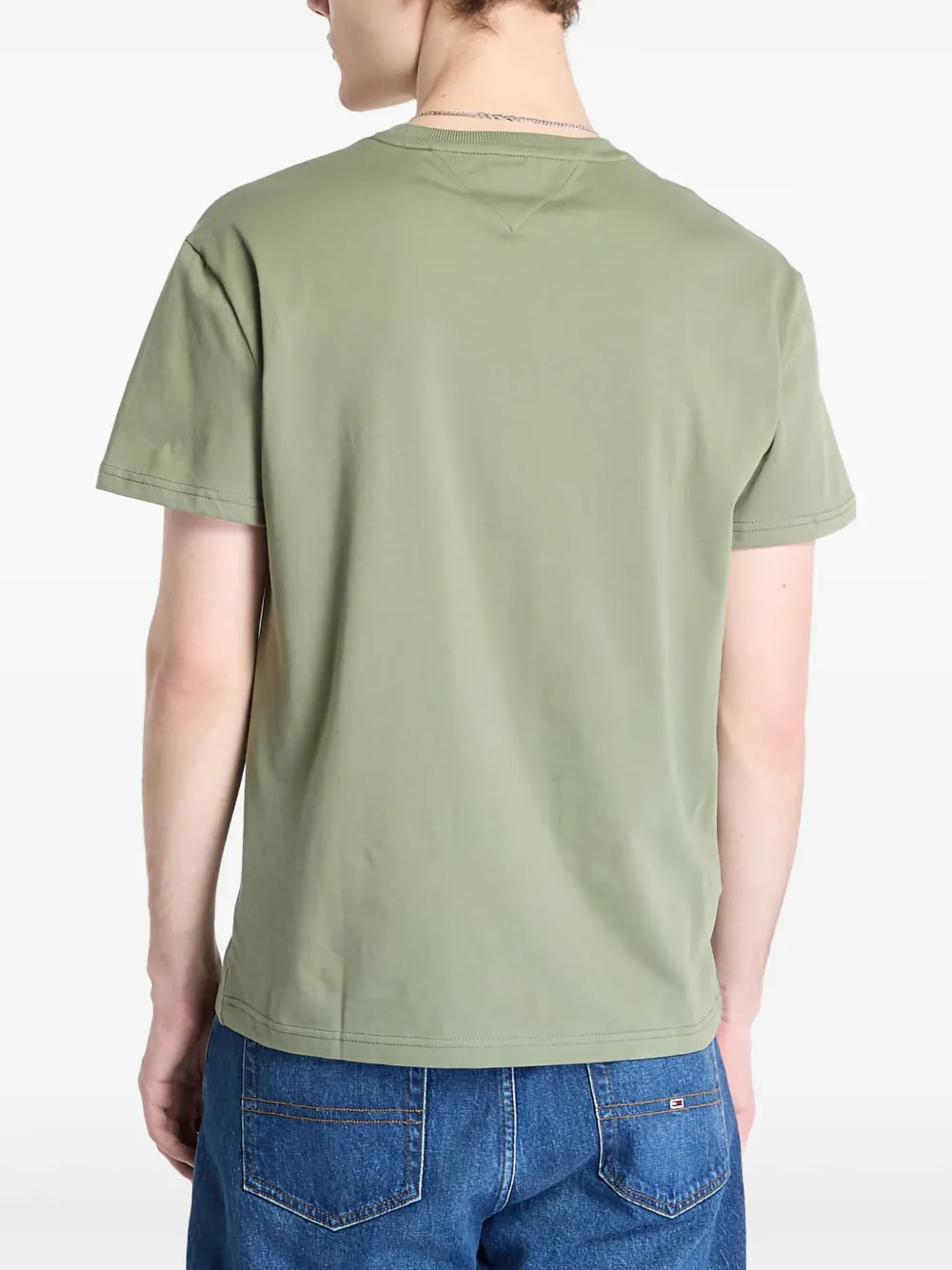Tommy Jeans Graphic-print T-shirt In Green