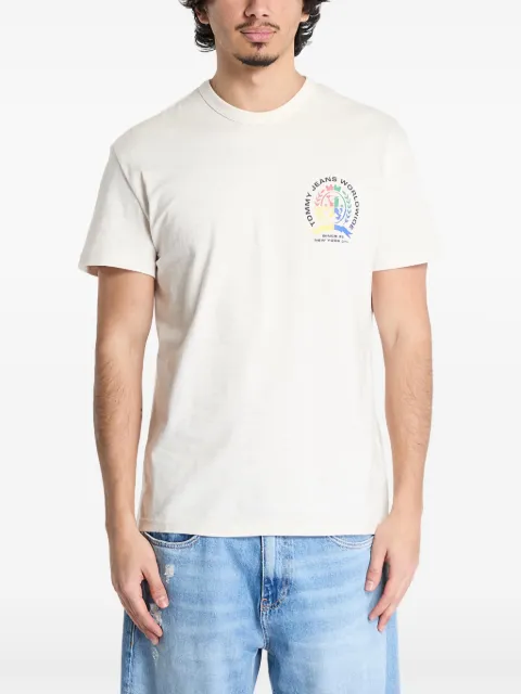 Tommy Jeans playera con logo estampado