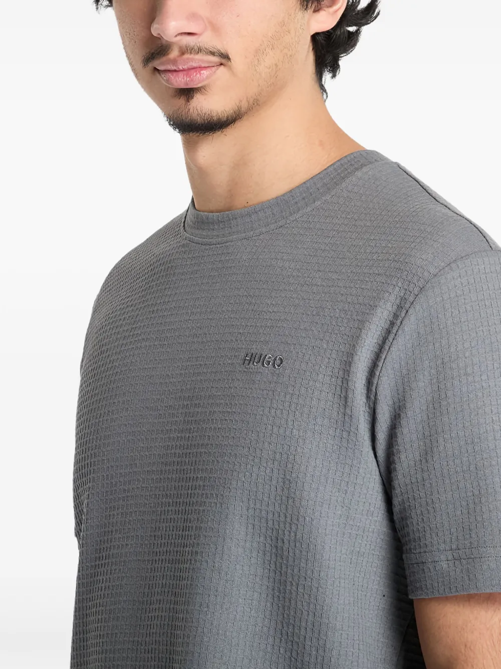 HUGO Austin T-shirt Grijs