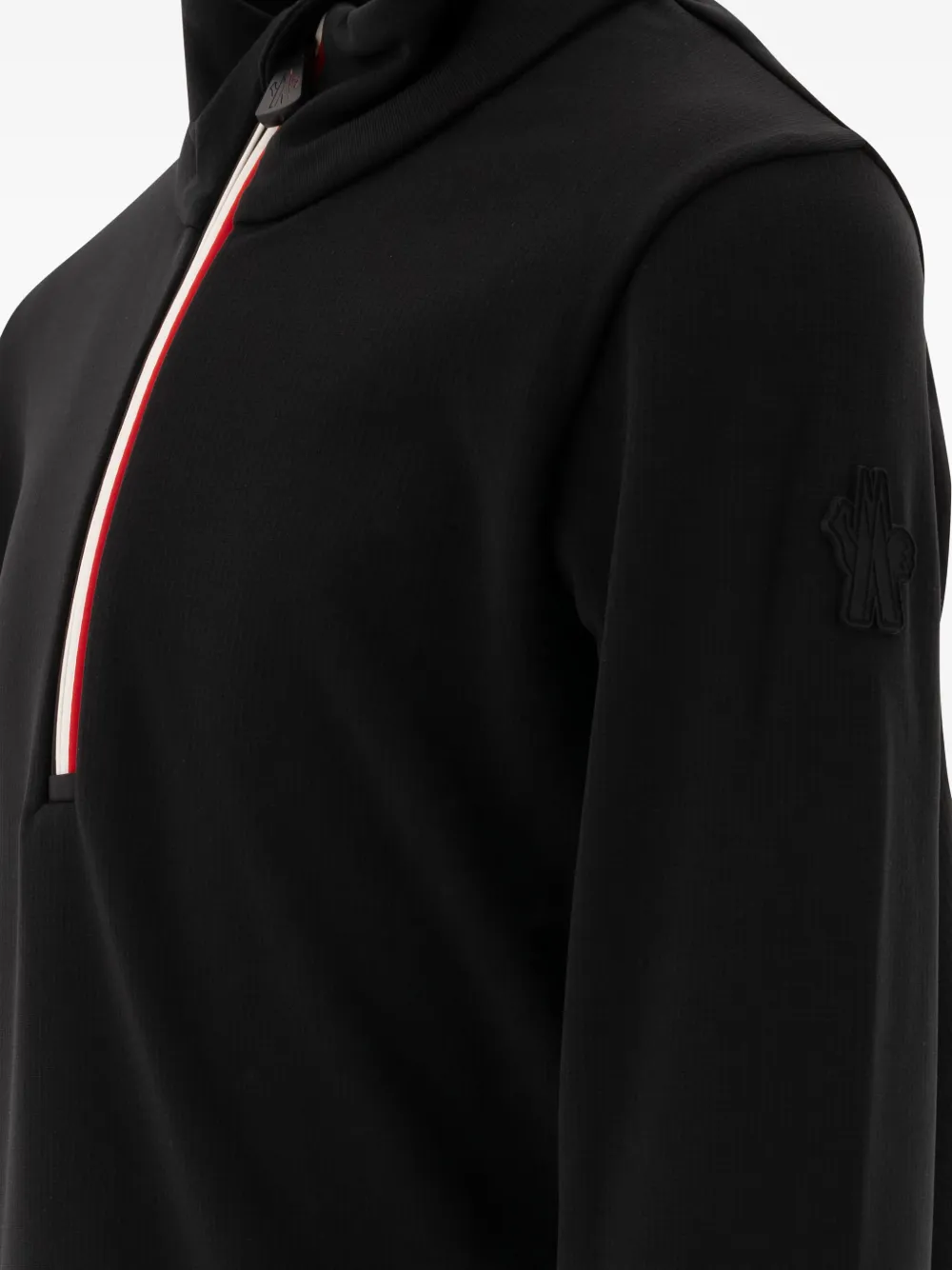 Moncler Enfant Pullover met rits Zwart