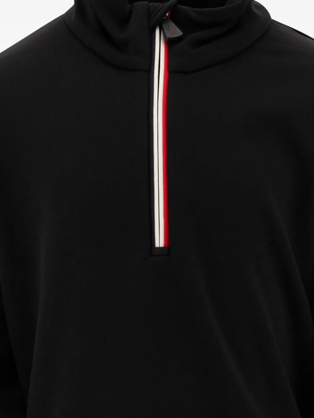 Moncler Enfant Pullover met rits Zwart