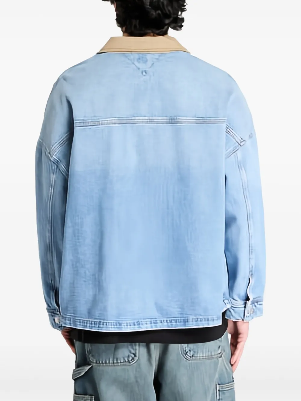 Tommy Jeans Chore jack Blauw
