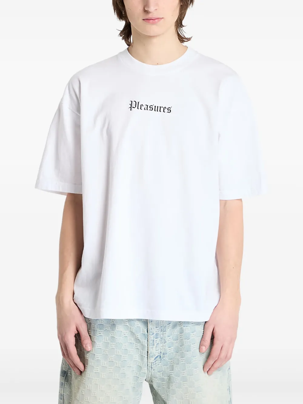 Pleasures graphic-print t-shirt | White | Image 1