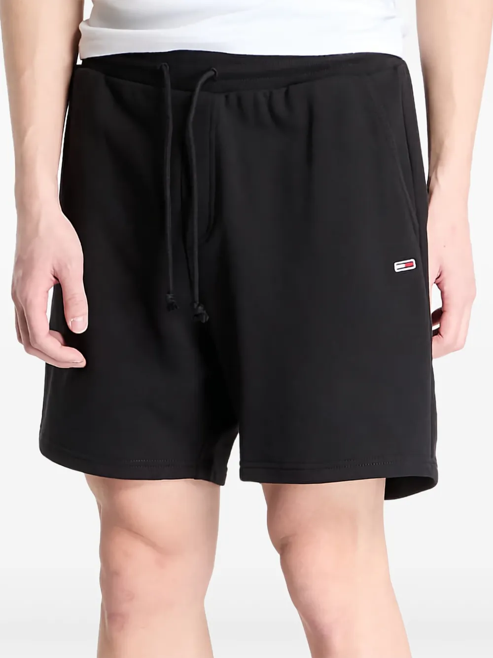 Tommy Hilfiger Shorts met trekkoord Zwart