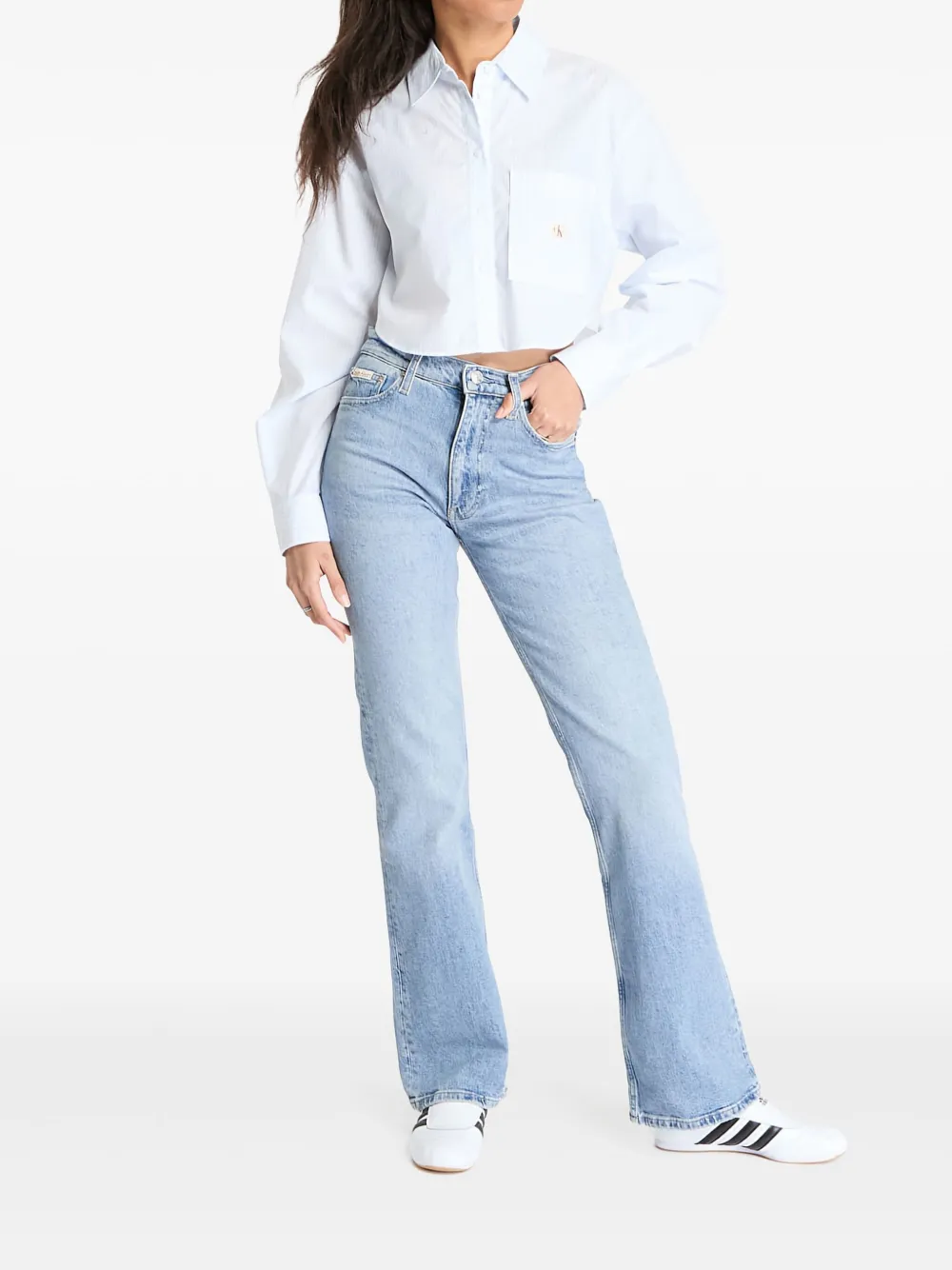 Calvin Klein Jeans cropped shirt | Shirts | Image 2
