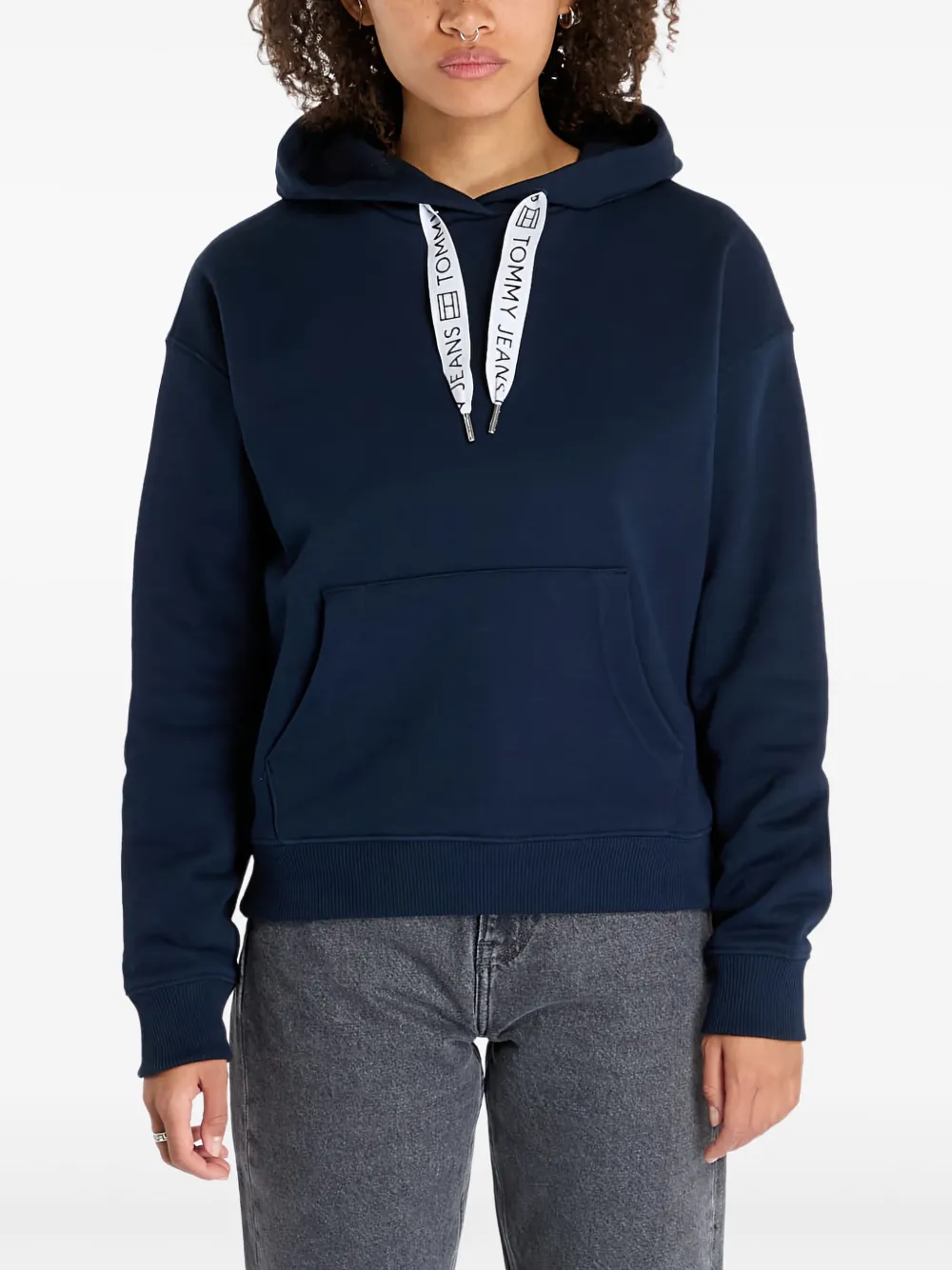 logo-print hoodie
