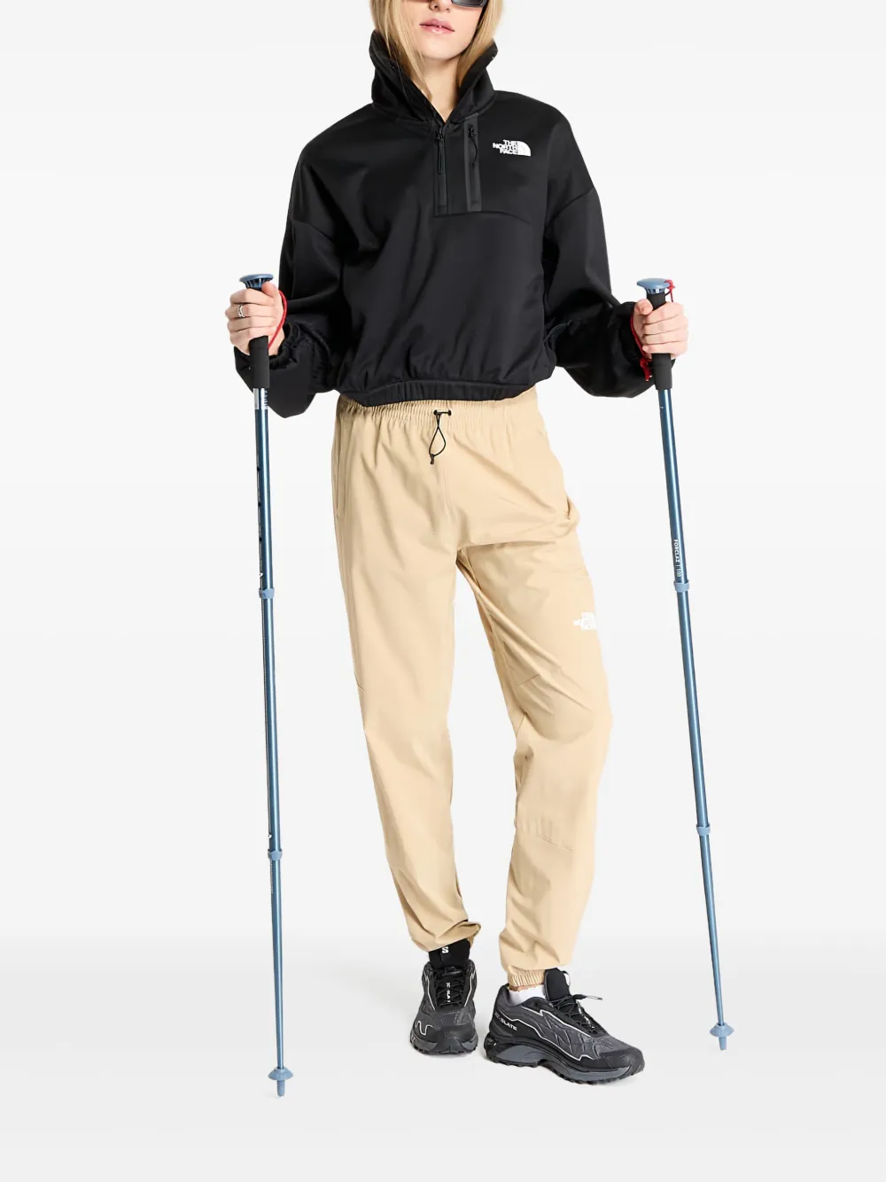 The North Face Fleece Interest sweater Zwart