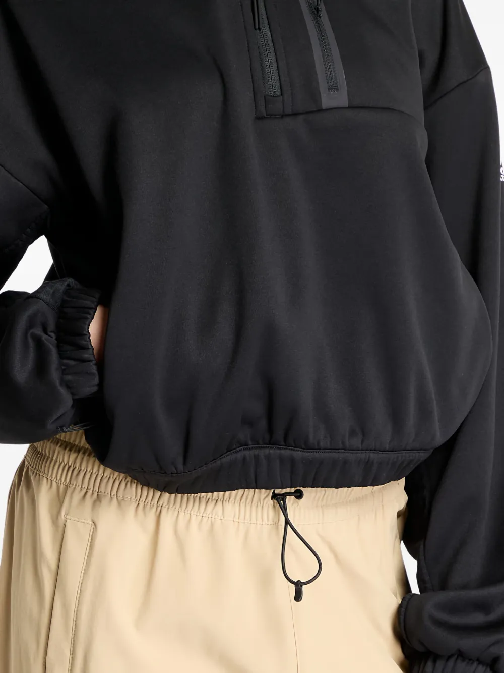 The North Face Fleece Interest sweater Zwart
