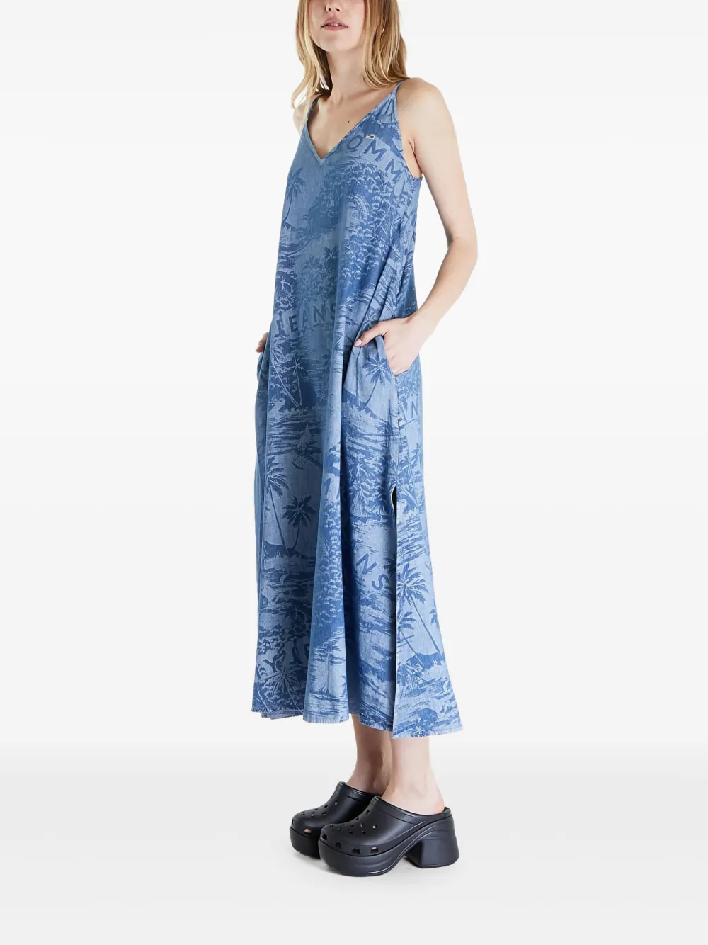 Tommy Jeans sleeveless maxi dress | Day Dresses | Image 2
