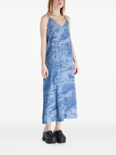 Tommy Jeans vestido largo sin mangas