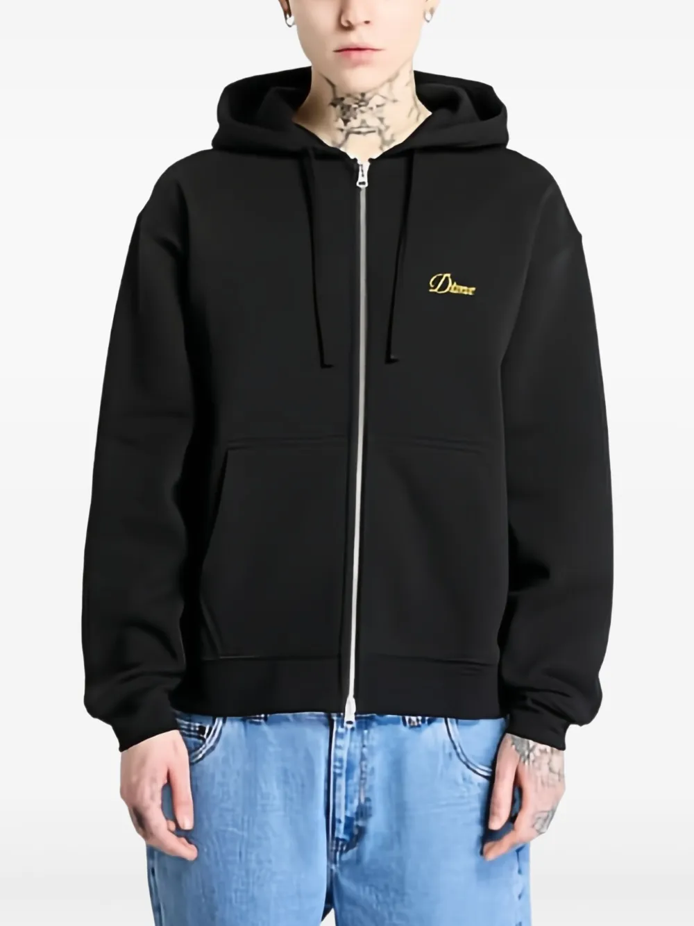 Dime Logo-embroidered Hoodie