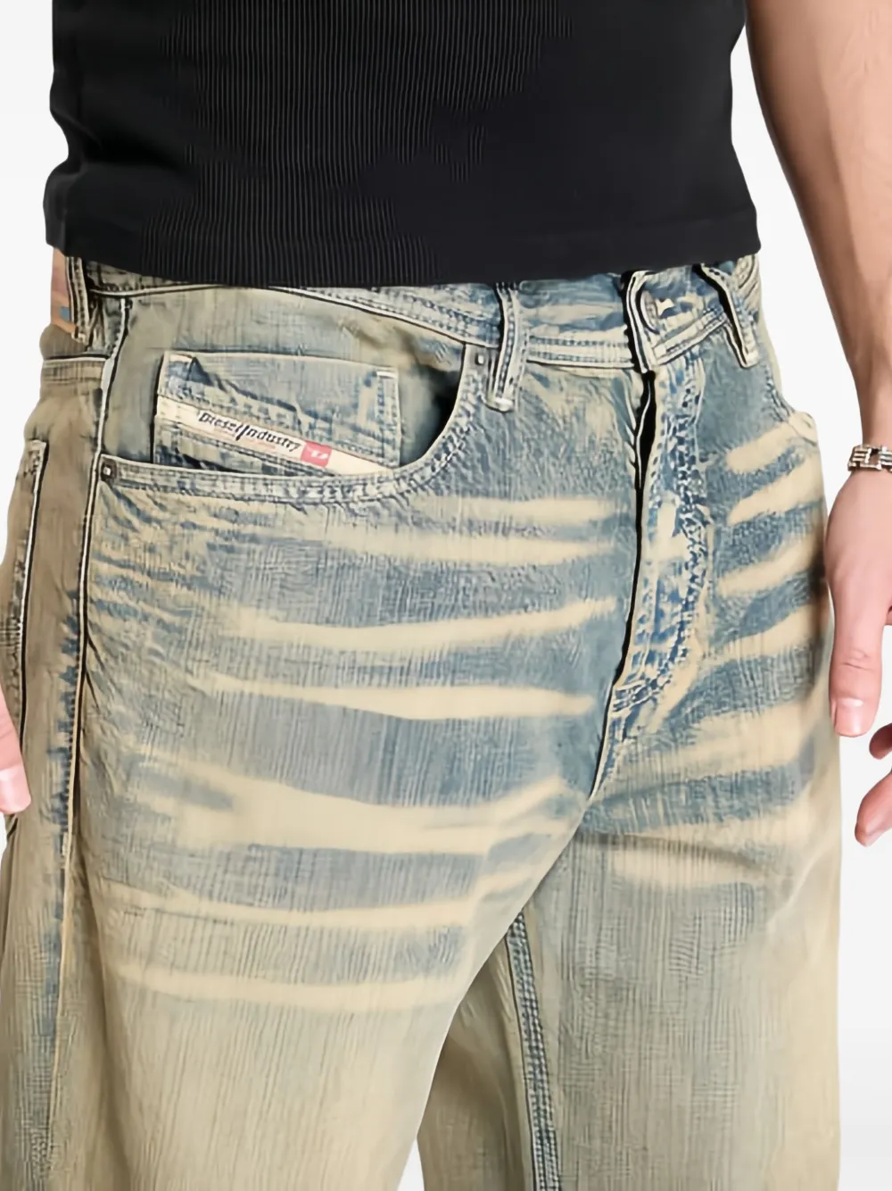 Diesel D-Finite jeans Blauw