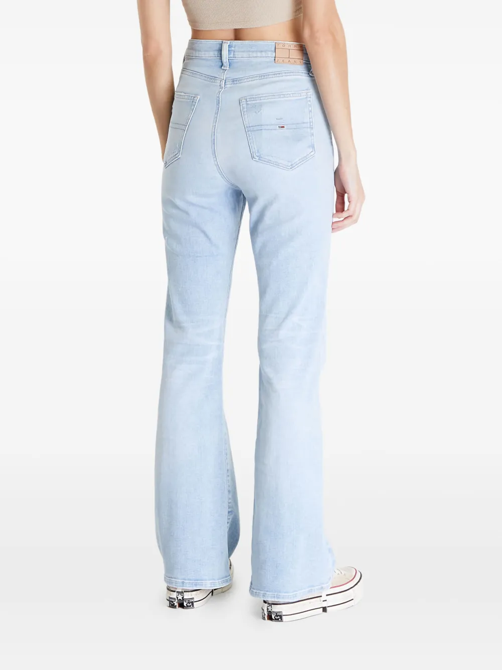 Tommy Jeans Sylvia high-waist flared jeans Blauw