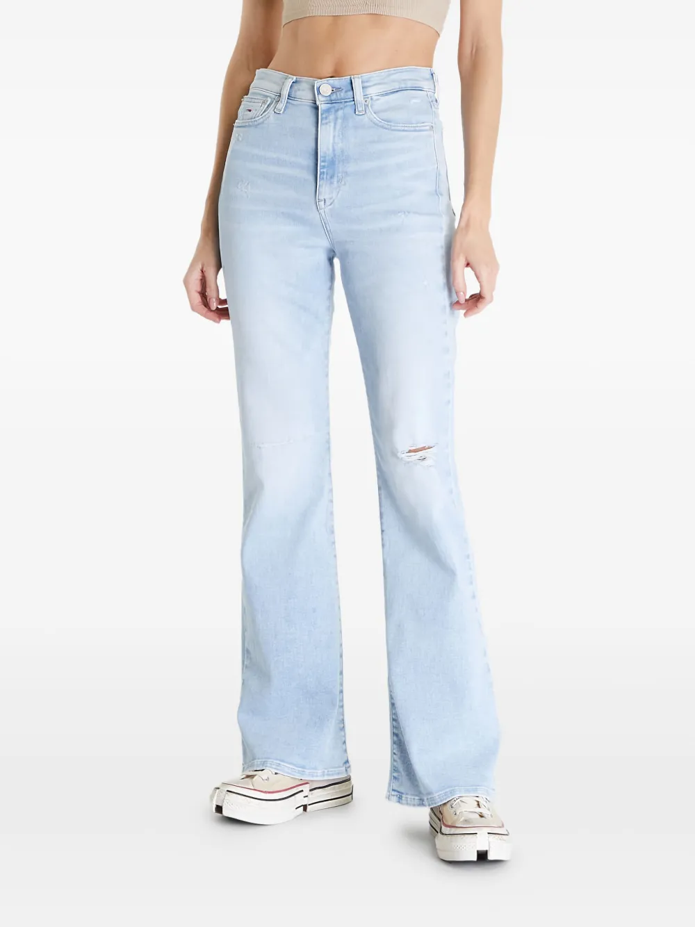 Tommy Jeans Sylvia high-waist flared jeans Blauw