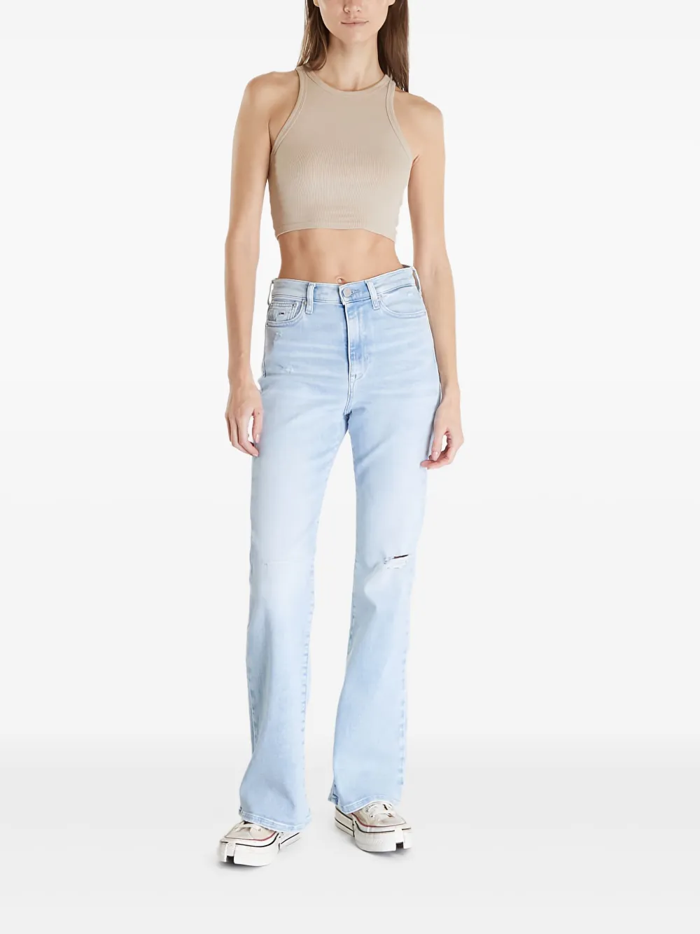 Tommy Jeans Sylvia high-waist flared jeans Blauw