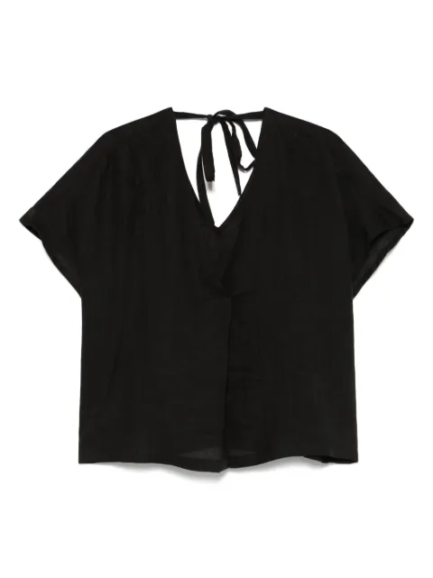 kaos blusa de lino