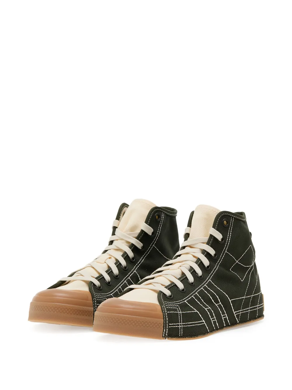 Shop Y-3 Nizza High-top Sneakers