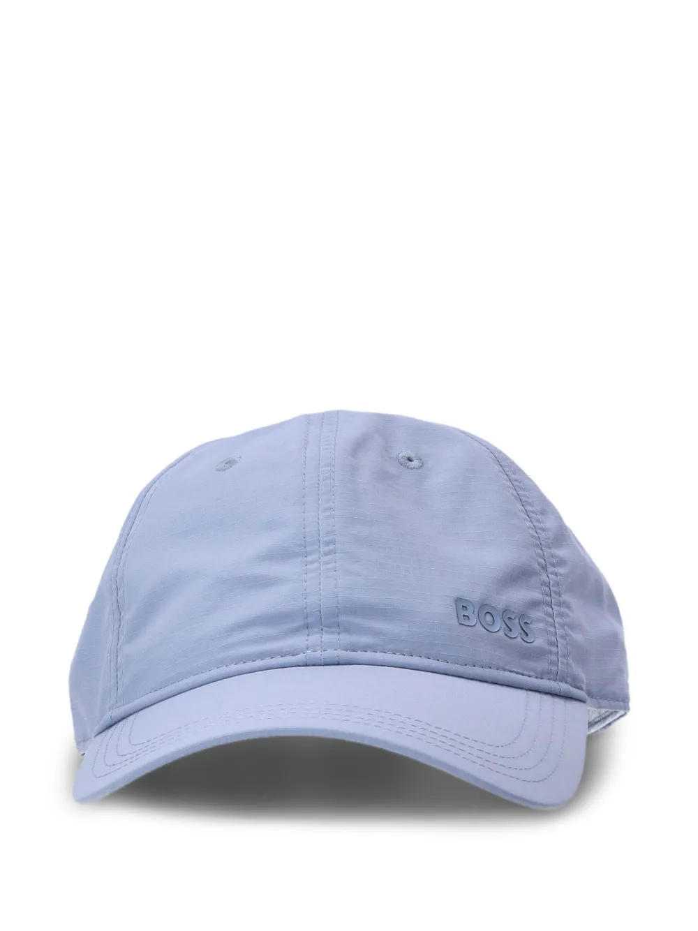 BOSS Baseballkappe mit Logo-Stickerei - Blau