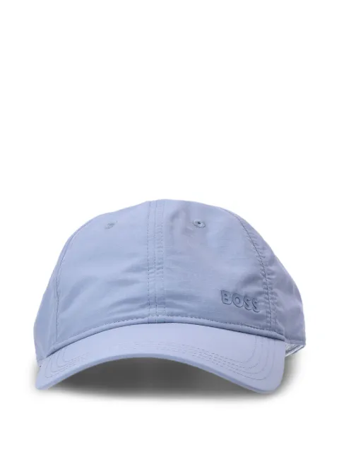 BOSS logo-embroidered cap