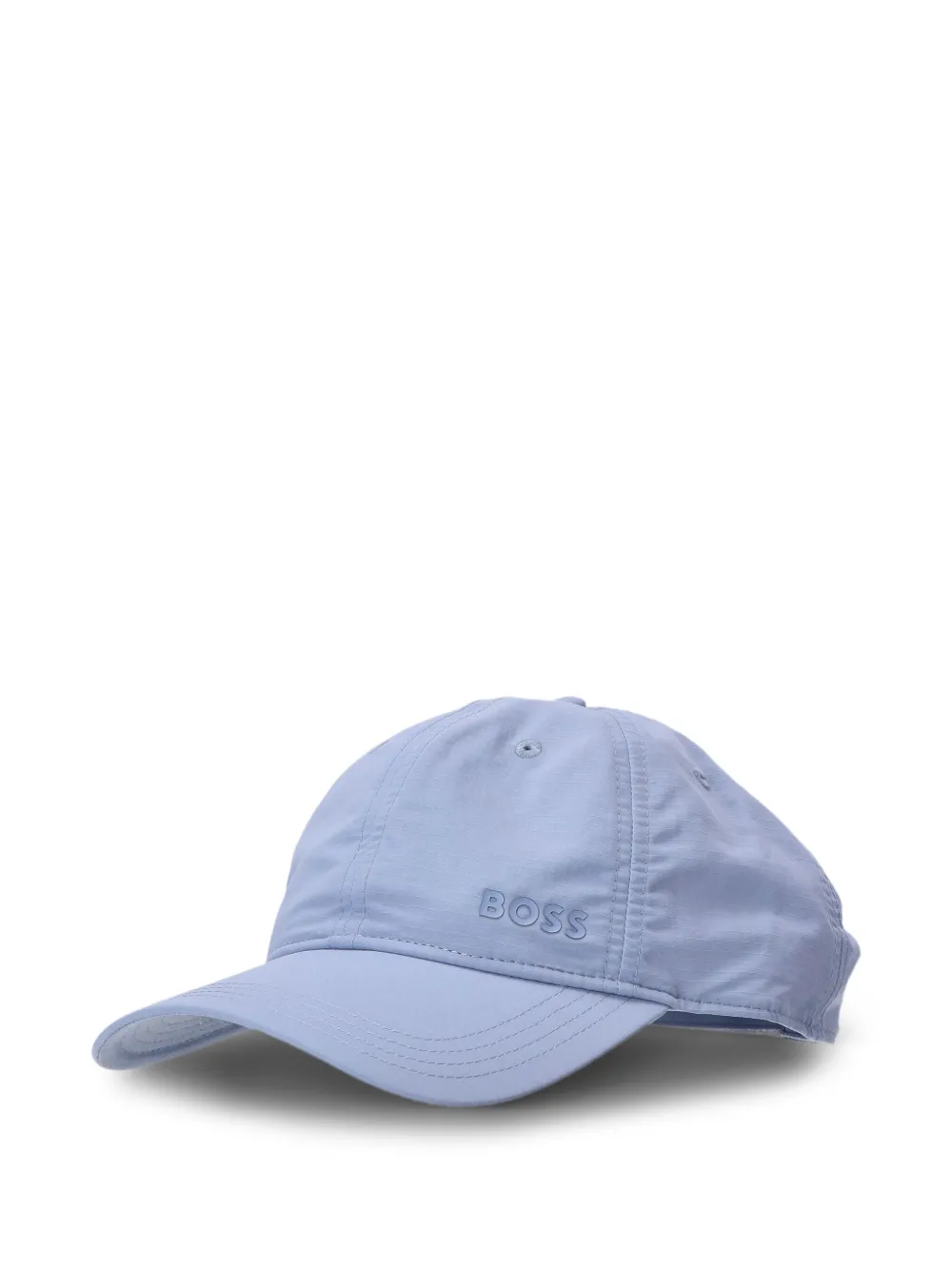 BOSS Pet met geborduurd logo Blauw