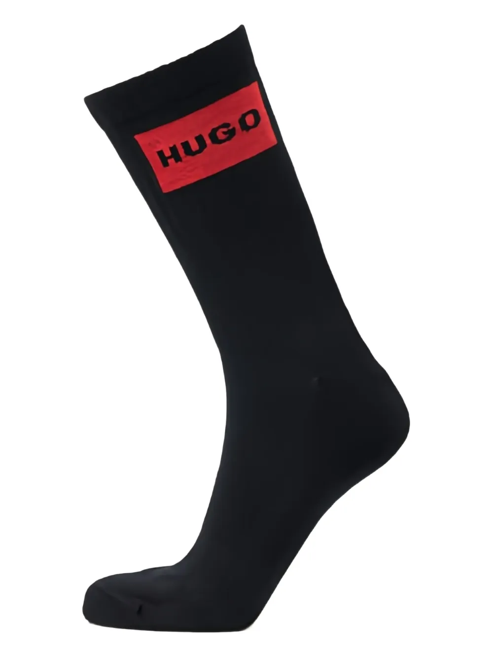 HUGO set de  dos calcetines tejidos con logo en intarsia | Hombre | Image 2