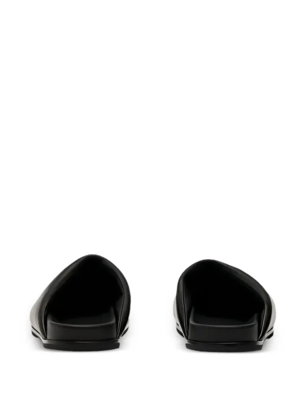 Rick Owens Leather Slippers. Never worn. Have just sat. Very Chic Mens Slippers Rick Owens Slippers for Men - Shop Now on FARFETCH main image 4