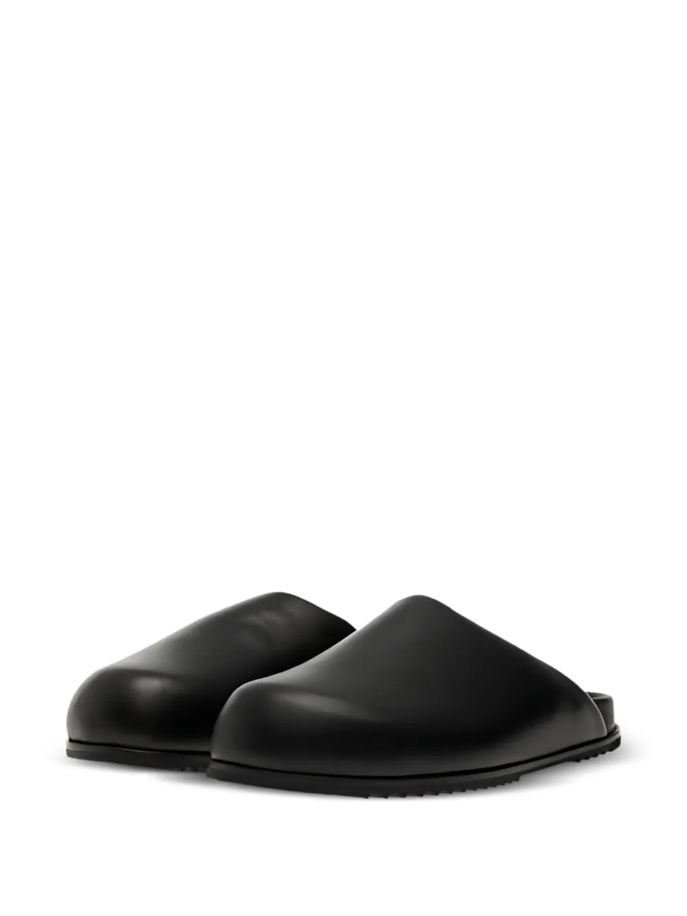 Rick Owens Granola slippers - Zwart