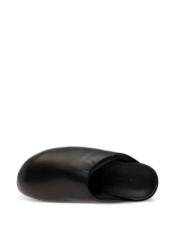 Rick Owens Leather Slippers. Never worn. Have just sat. Very Chic Mens Slippers Rick Owens Slippers for Men - Shop Now on FARFETCH main image 3
