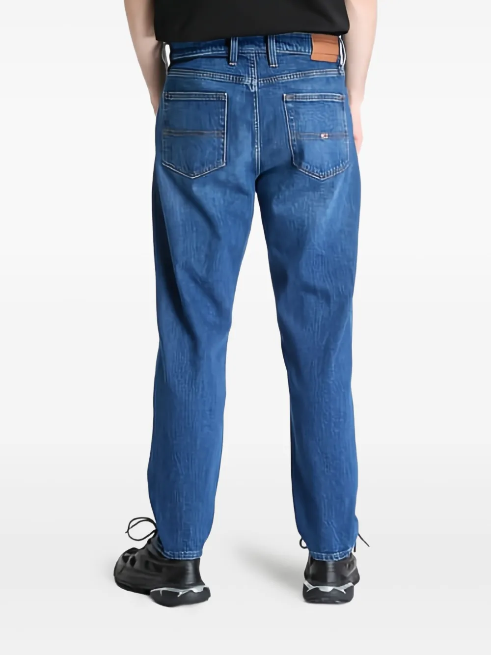 Tommy Jeans Isaac jeans met toelopende pijpen Blauw