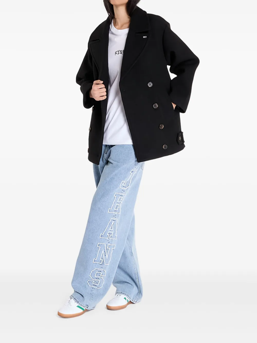 Tommy Hilfiger double-breasted peacoat | Double Breasted & Peacoats | Image 2