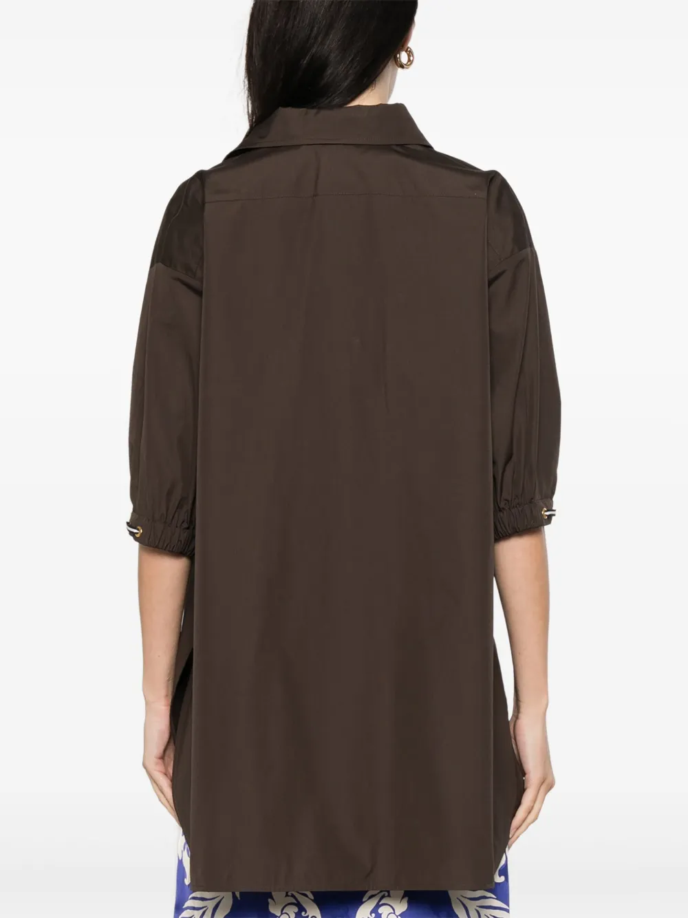 Max Mara Teano blouse Bruin