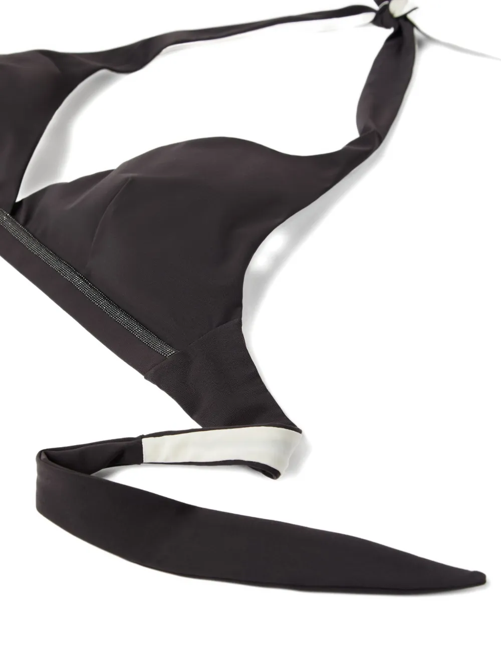 Brunello Cucinelli Monili Bikinioberteil Mit Kettendetail