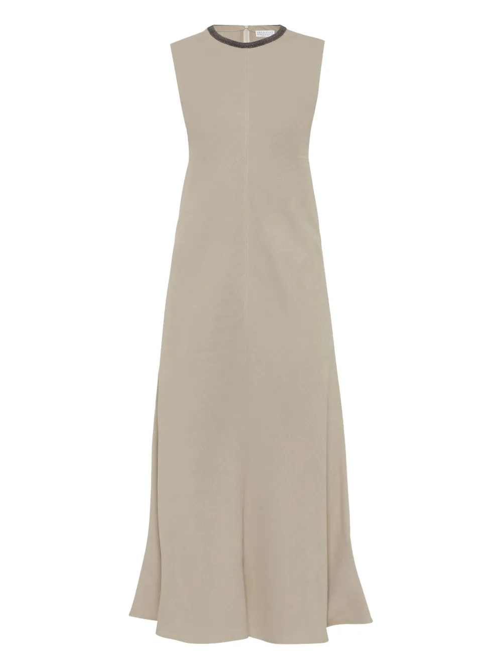 Brunello Cucinelli Twill jurk Beige