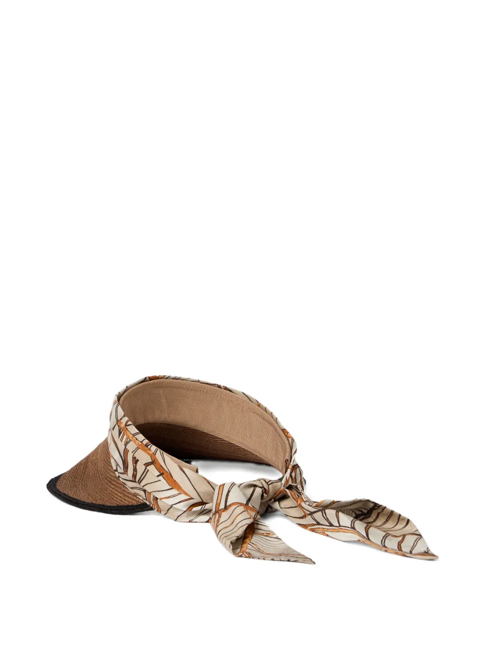 Brunello Cucinelli Papyrus visor Bruin