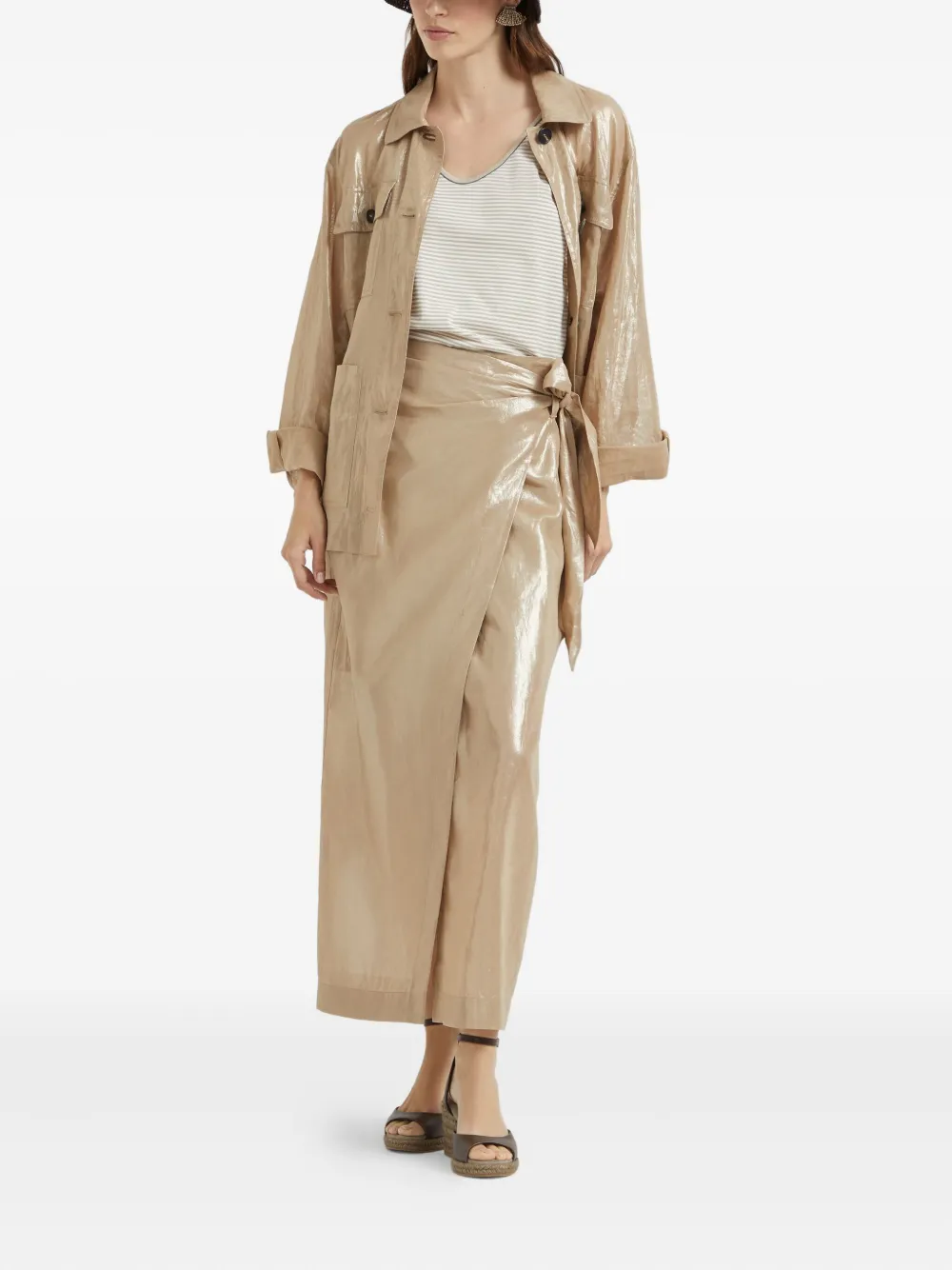 Brunello Cucinelli striped tank top | Vests & Tank Tops | Image 2