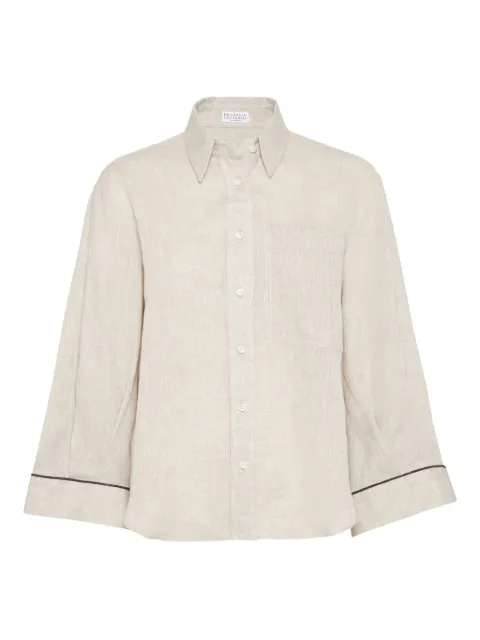 Brunello Cucinelli Monili chain-detail shirt 