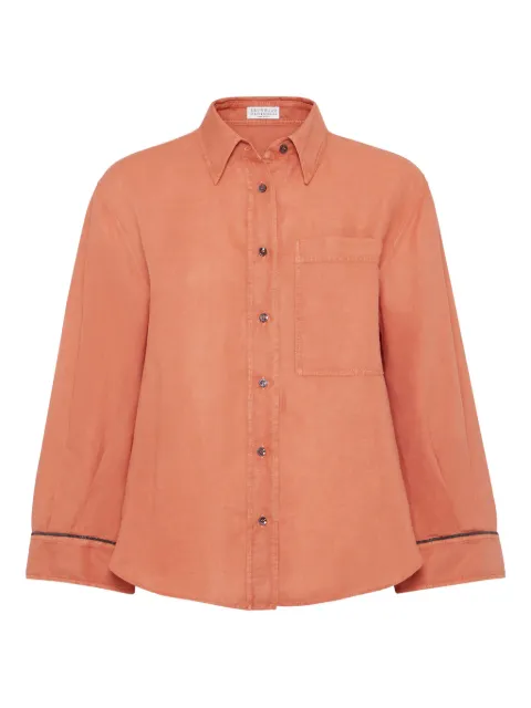 Brunello Cucinelli Pinpoint shirt