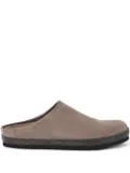Brunello Cucinelli Monili chain-detail flat mules - Brown