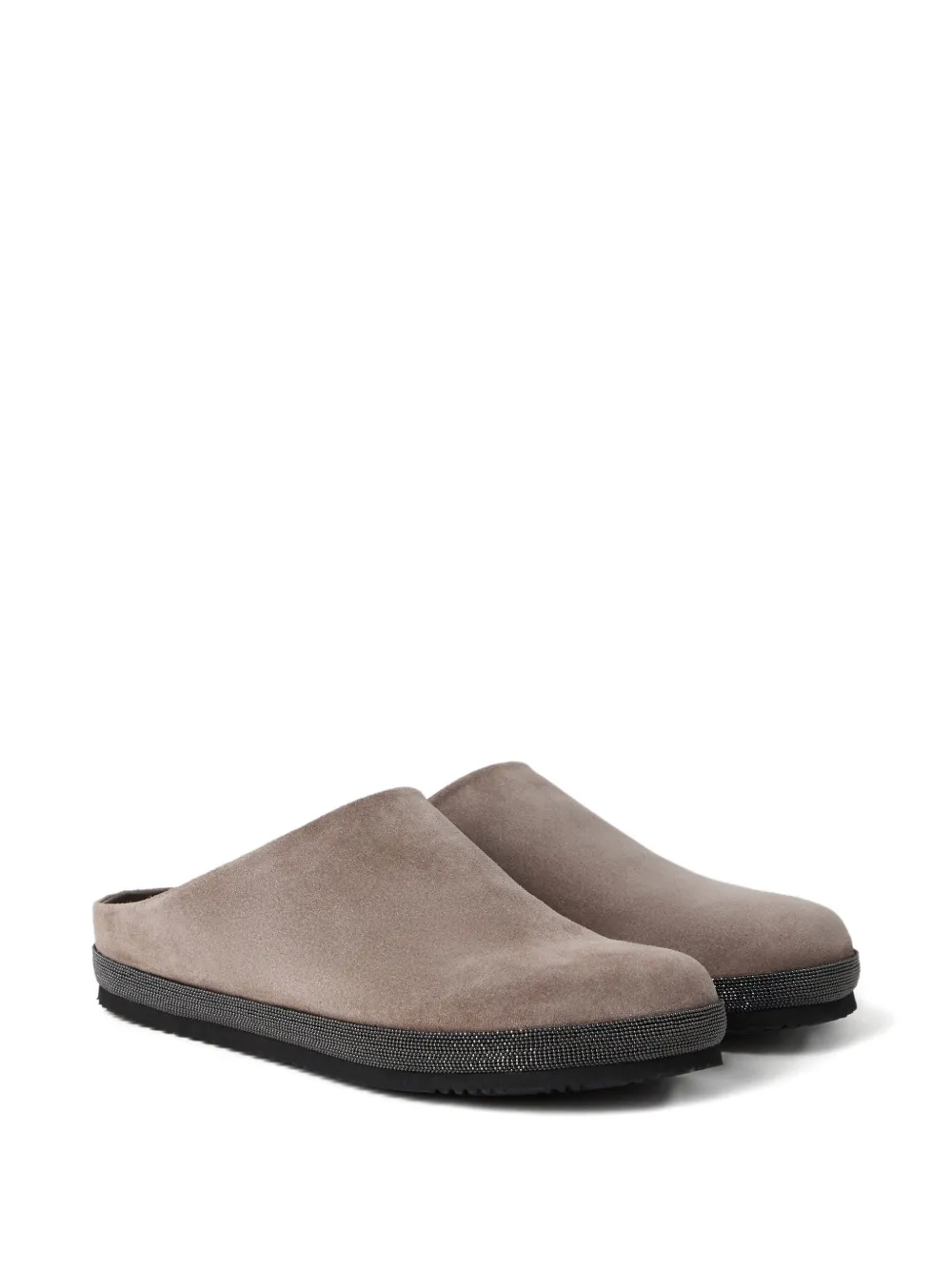 Brunello Cucinelli Monili chain-detail flat mules | Heeled Mules | Image 2