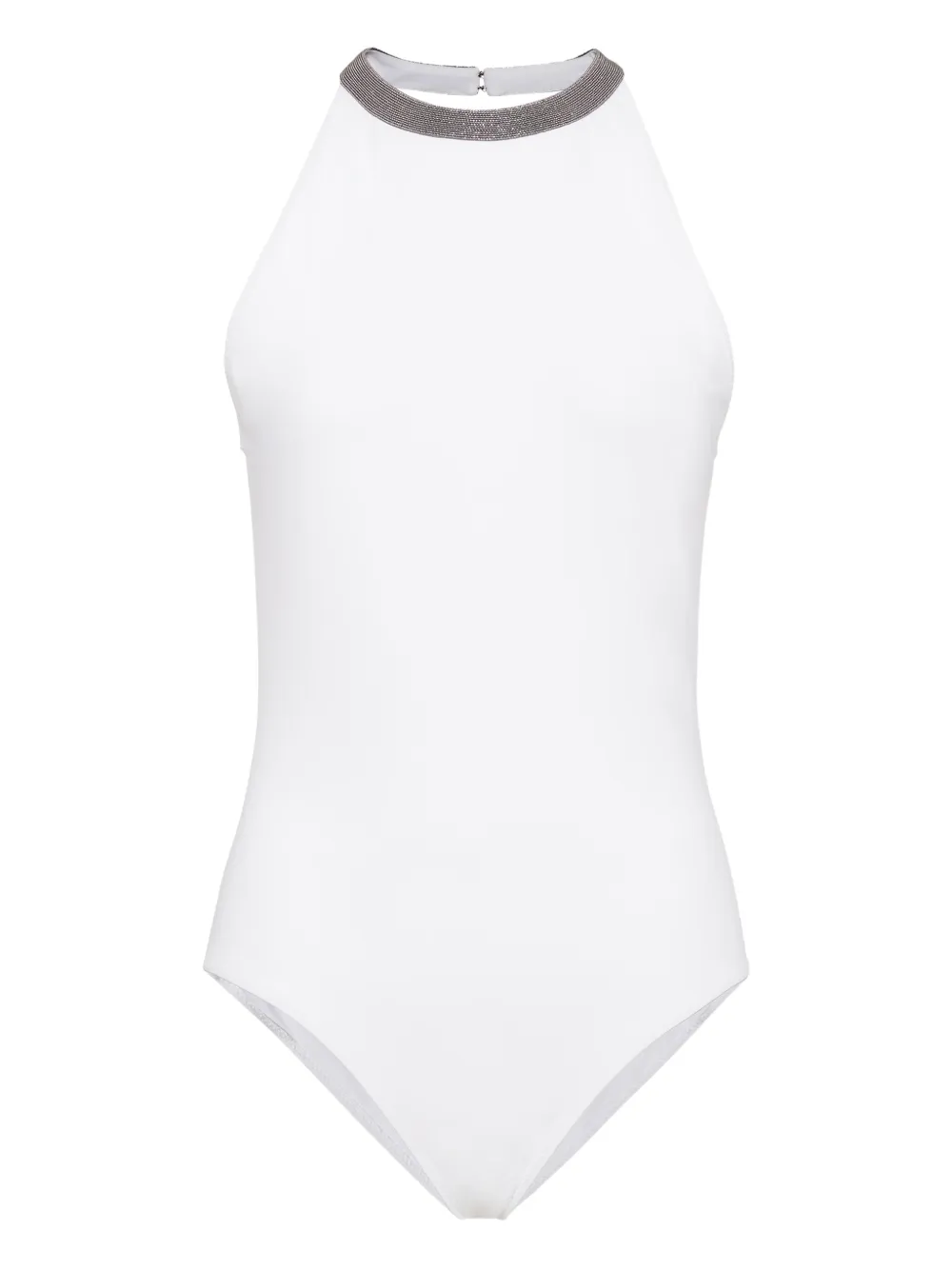 Brunello Cucinelli Badpak met Monili-detail Wit