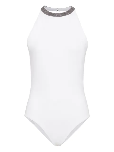 Brunello Cucinelli Monili-detail swimsuit