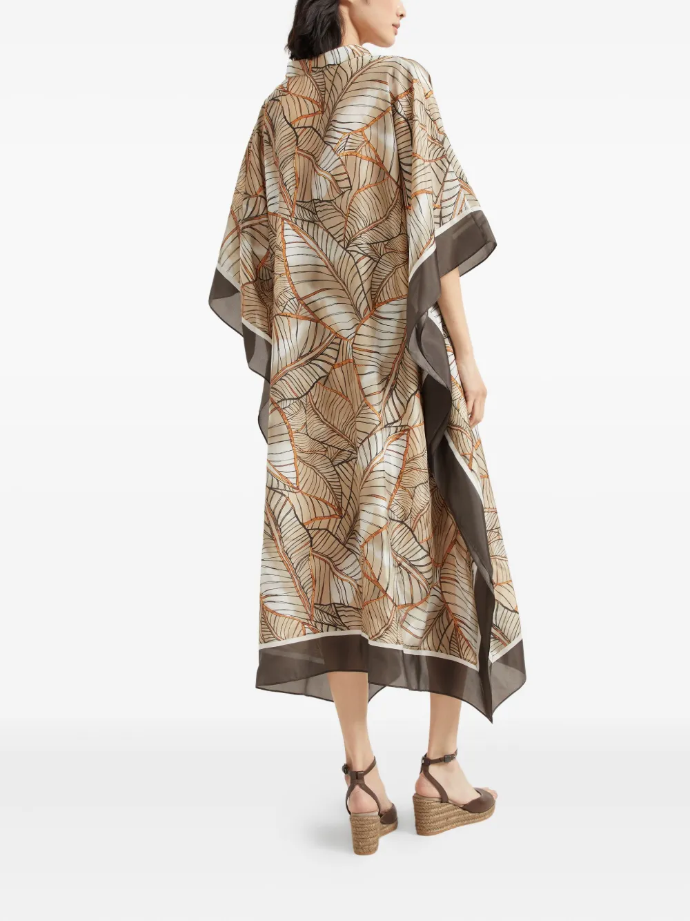 Brunello Cucinelli Papyrus jurk Beige