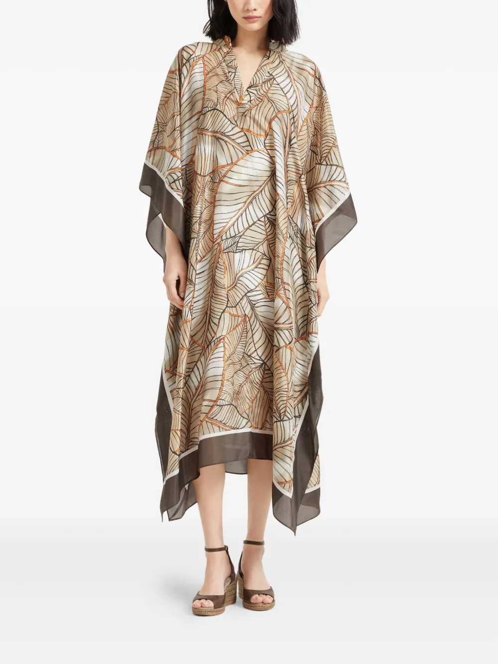 Brunello Cucinelli Papyrus jurk Beige