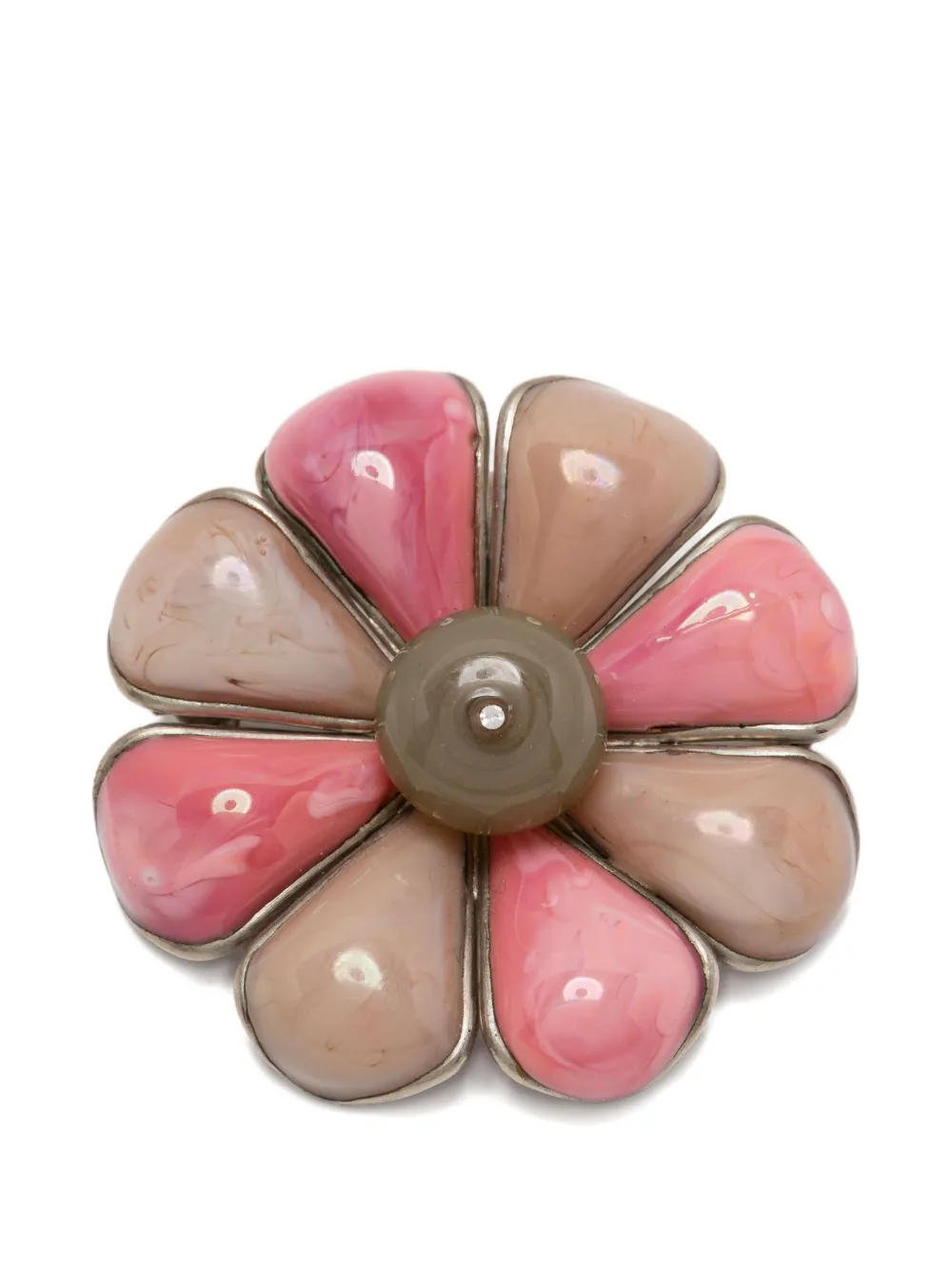 CHANEL Pre-Owned カメリア ブローチ - ピンク CHANEL Pre-Owned カメリア ブローチ - ピンク